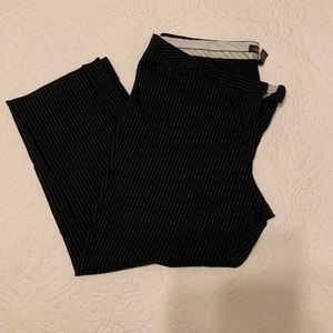 Lane Bryant Pinstripe Slacks